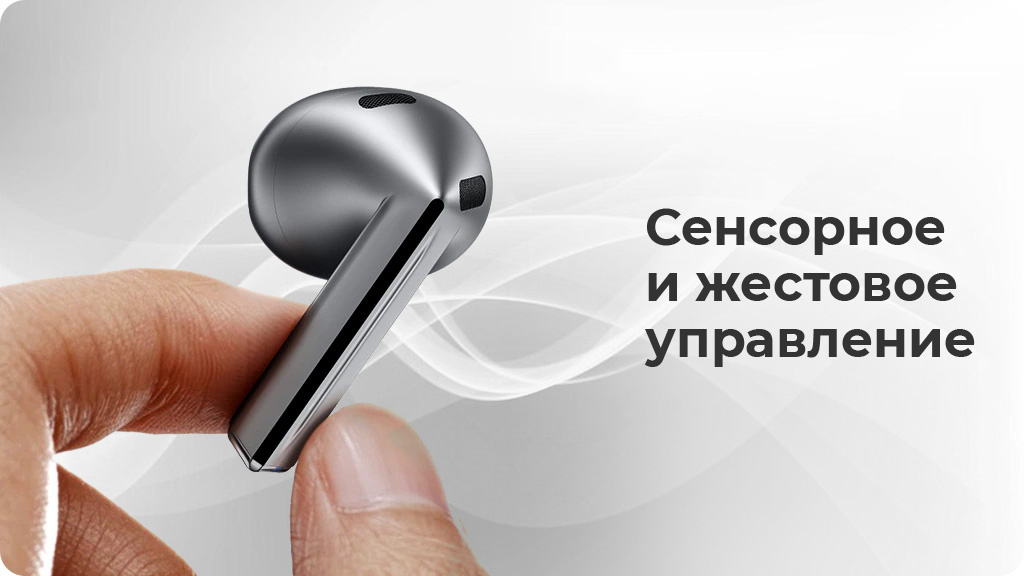 Беспроводные наушники Samsung Galaxy Buds 3, серый