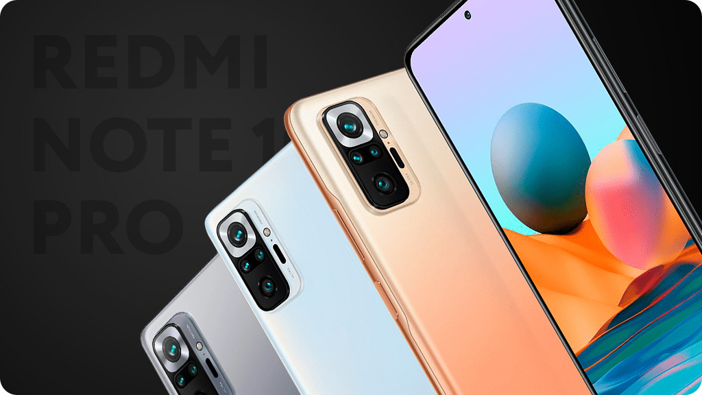 Смартфон Xiaomi Redmi Note 10 Pro 8/128Gb (NFC) Зеленый