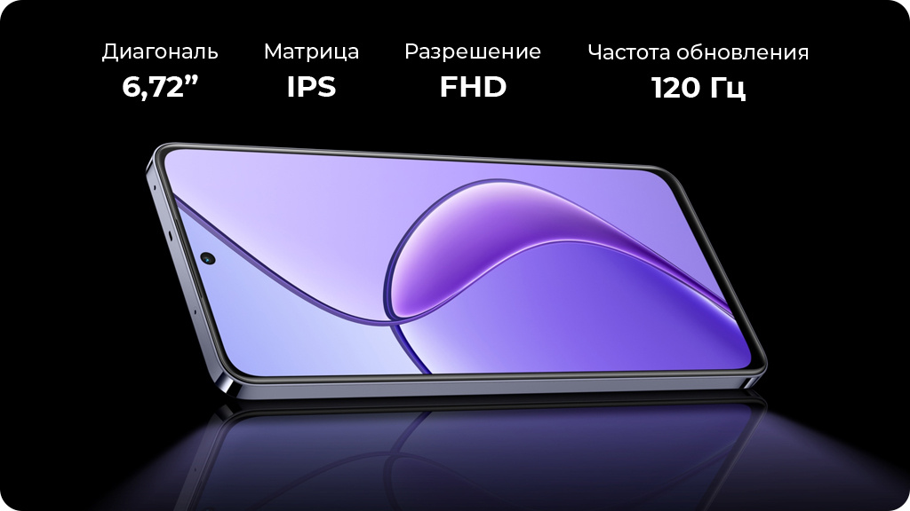 Realme 12 5G 8/256Gb Сиреневый