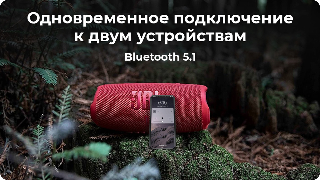 Портативная акустика JBL Charge 5,зеленый