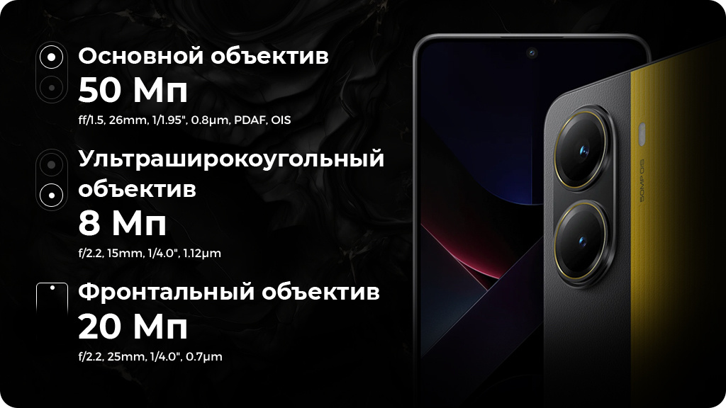 Xiaomi Poco X7 Pro 5G 8/256Gb Global Черный