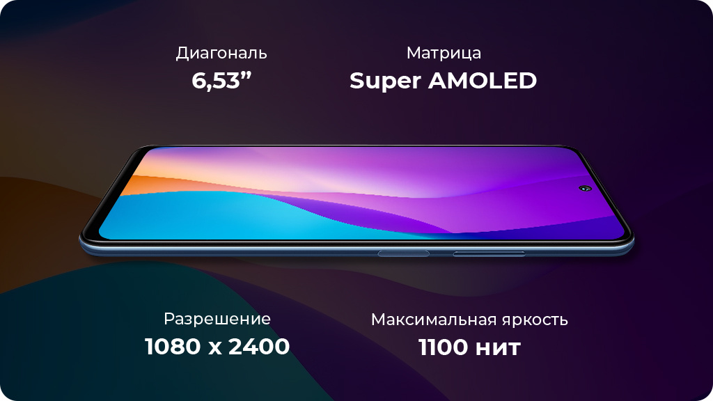 Xiaomi Poco M5s 4/128Gb (NFC) РСТ Голубой